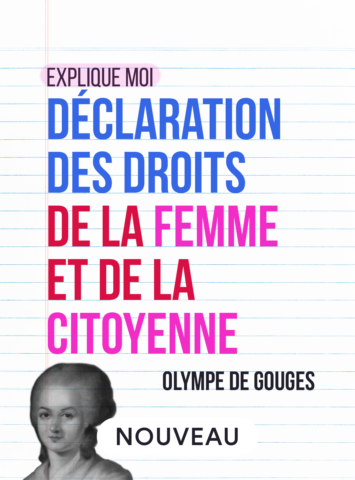 Olympe de Gouges, Déclaration des droits de la femme et de la citoyenne
