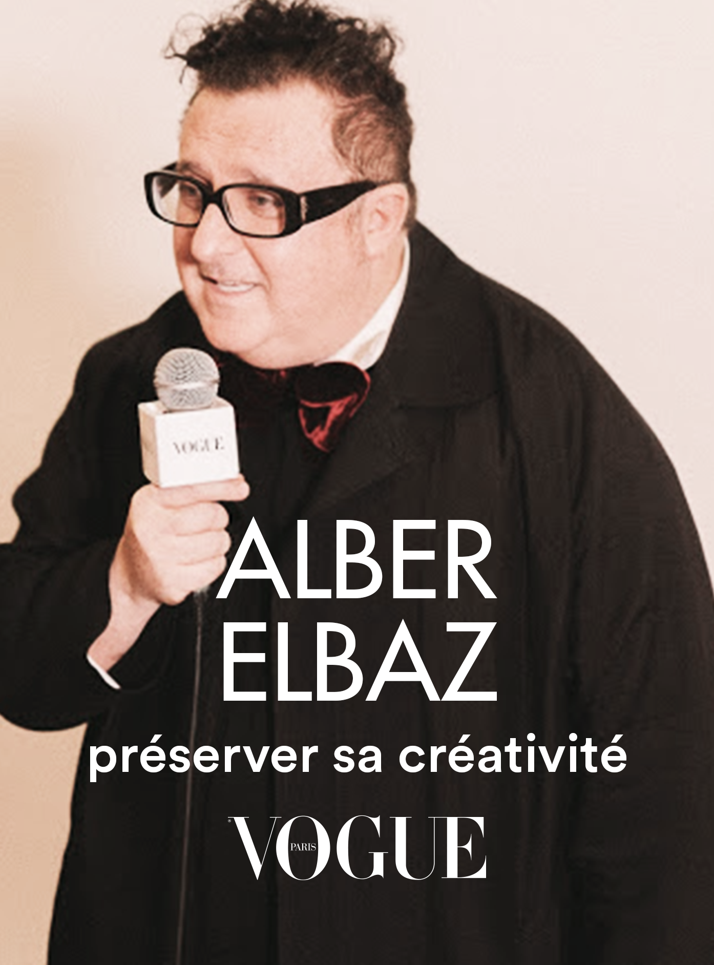 Alber Elbaz, préserver sa créativité
